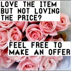 Happy to negotiate🤍